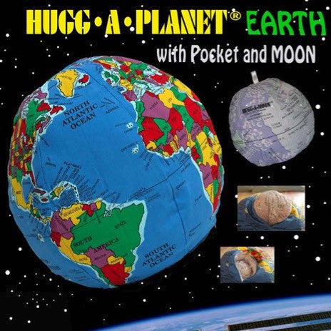 Pocket Hugg-A-Planet Earth & Moon - Hugg-A-Planet
